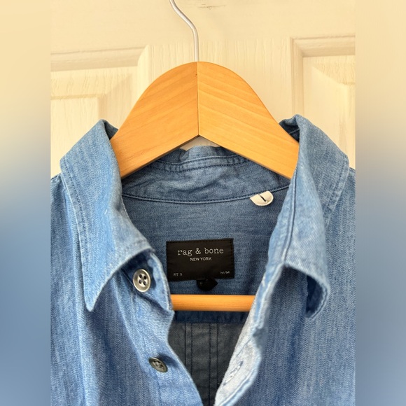 Rag and Bone Men’s Long Sleeve Button Up - size Medium - Picture 2 of 4